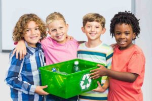Programs of recycling for kids